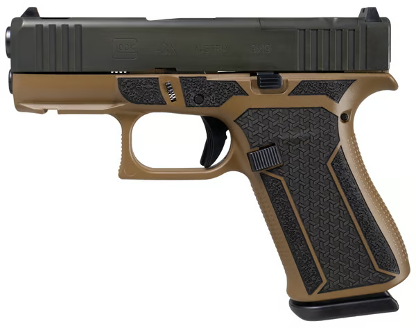 GLOCK G43X MOS 9mm 3.4" 10rd - Black