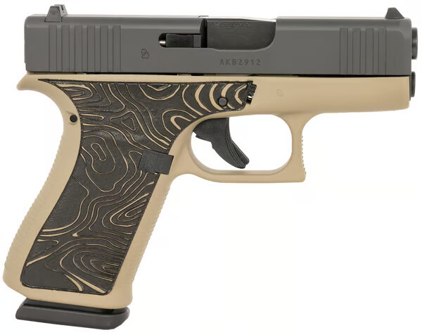 GLOCK G43X 9mm 3.4in 10rd - Tan