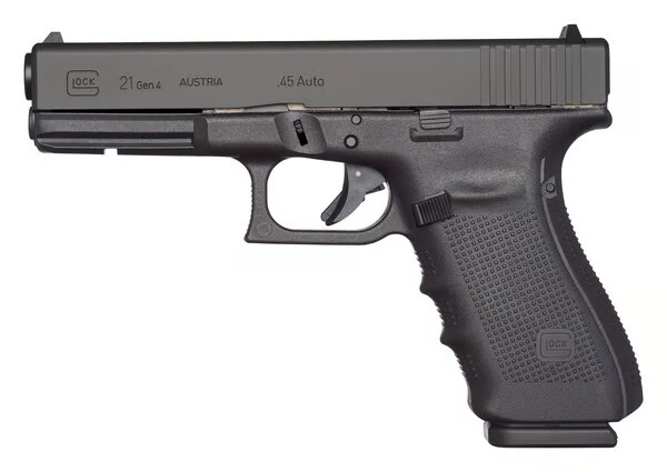 GLOCK G21 G4 45ACP 4.61" 13+1 Pistol - Black
