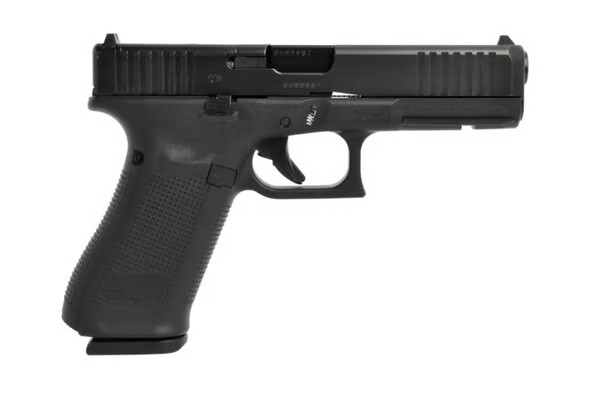 GLOCK G17 G5 MOS 9mm 4.5" 17rd Optic Ready Pistol - Black