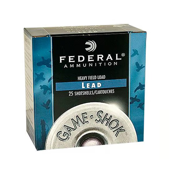 FEDERAL AMMO Game-Shok 12 Gauge 2-3/4" 1oz #7.5 Shotgun Ammunition | 25 Rounds