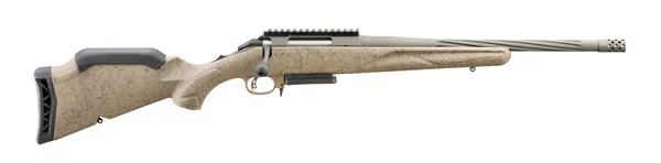 RUGER American Gen II Ranch 308 Win 16.1" 3rd Bolt Rifle w/ Spiral Fluted Barrel | FDE Splatter