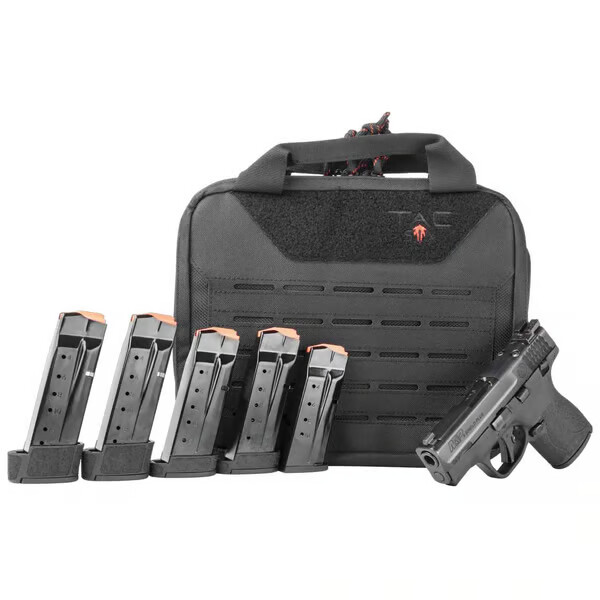 SMITH & WESSON MP9 Shield Plus Optic Ready 9mm 3.1" 15rd - Black w/ Night Sights & 5 Magazines