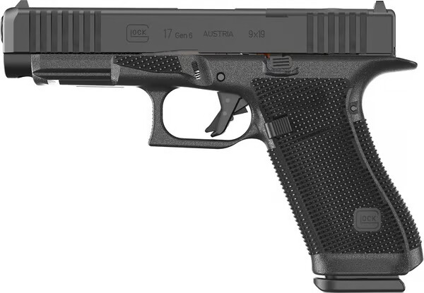 GLOCK QP Only G17 Gen6 9mm 4.49" 17rd w/ Fixed Sights - Black