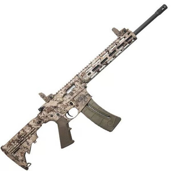 SMITH & WESSON MP15-22 Sport 22LR 16" 25rd Semi-Auto Rifle - Kryptek Highlander