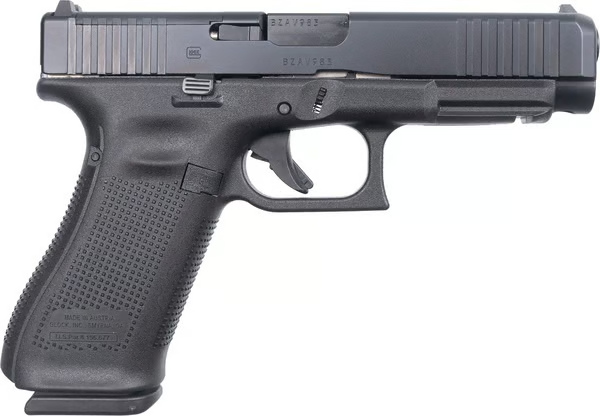 GLOCK G47 G5 MOS 9mm 4.49" 17+1 Optic Ready Pistol - Black
