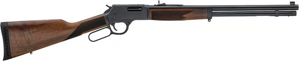 HENRY Big Boy Steel 45LC 20" 10rd Side Gate Lever Action Rifle - Black / Walnut