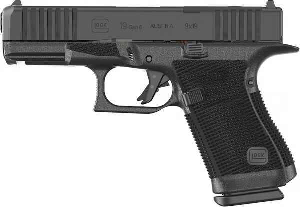 GLOCK G19 Gen6 9mm 4.02" 15rd - Black